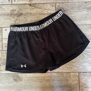 Under Armour Women's Black Athletic Shorts